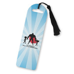 Super Dad Plastic Bookmark