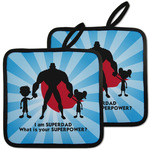 Super Dad Pot Holders - Set of 2