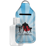 Super Dad Hand Sanitizer & Keychain Holder - Large