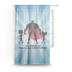 Super Dad Sheer Curtain - 50"x84"