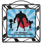 Super Dad Square Trivet