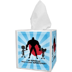 Super Dad Tissue Box Cover