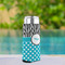 Dots & Zebra Can Cooler - Tall 12oz - In Context