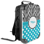 Dots & Zebra Kids Hard Shell Backpack (Personalized)