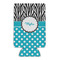 Dots & Zebra 16oz Can Sleeve - FRONT (flat)