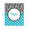 Dots & Zebra 20x24 - Canvas Print - Front View