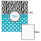 Dots & Zebra 20x24 - Matte Poster - Front & Back