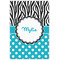 Dots & Zebra 20x30 - Canvas Print - Front View