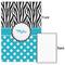 Dots & Zebra 20x30 - Matte Poster - Front & Back