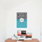 Dots & Zebra 20x30 - Matte Poster - On the Wall