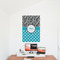 Dots & Zebra 24x36 - Matte Poster - On the Wall