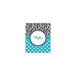 Dots & Zebra Canvas Print - 8x10 (Personalized)