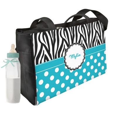 allcamp zebra diaper bag