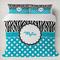 Dots & Zebra Bedding Set- King Lifestyle - Duvet