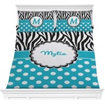 Dots & Zebra Comforters (Personalized)