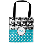 Dots & Zebra Auto Back Seat Organizer Bag (Personalized)