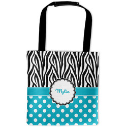 Dots & Zebra Auto Back Seat Organizer Bag (Personalized)