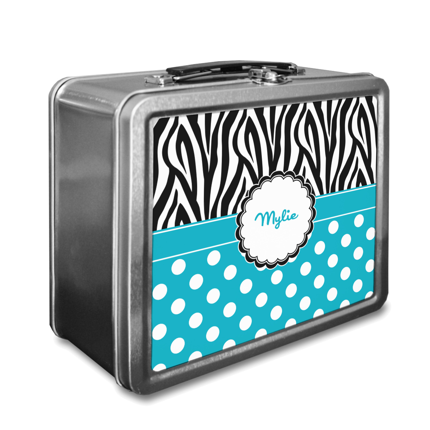 zebra lunch bag