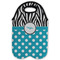 Dots & Zebra Double Wine Tote - Flat (new)