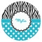 Dots & Zebra Drink Topper - Small - Single