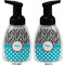 Dots & Zebra Foam Soap Bottle (Front & Back)