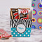 Dots & Zebra French Fry Favor Box - w/ Treats View