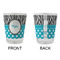 Dots & Zebra Glass Shot Glass - Standard - APPROVAL