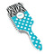 Dots & Zebra Hair Brush - Angle View