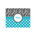 Dots & Zebra 252 pc Jigsaw Puzzle (Personalized)