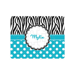 Dots & Zebra Jigsaw Puzzles (Personalized)