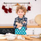 Dots & Zebra Kid's Aprons - Small - Lifestyle