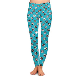 Dots & Zebra Ladies Leggings - Large