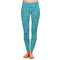 Dots & Zebra Ladies Leggings - Front