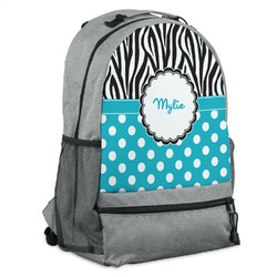 Dots & Zebra Backpack (Personalized)