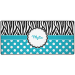 Dots & Zebra 3XL Gaming Mouse Pad - 35" x 16" (Personalized)