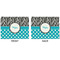 Dots & Zebra Linen Placemat - APPROVAL (double sided)