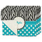 Dots & Zebra Linen Placemat - MAIN Set of 4 (single sided)