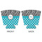 Dots & Zebra Party Cup Sleeves - with bottom - APPROVAL