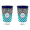 Dots & Zebra Party Cup Sleeves - without bottom - Approval