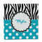 Dots & Zebra Party Favor Gift Bag - Gloss - Front