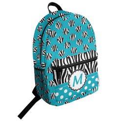Dots & Zebra Student Backpack (Personalized)