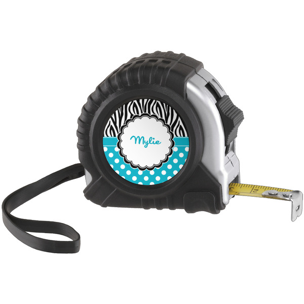 Custom Dots & Zebra Tape Measure (Personalized)