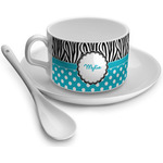 Dots & Zebra Tea Cup (Personalized)