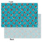 Dots & Zebra Tissue Paper - Heavyweight - Small - Front & Back