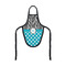 Dots & Zebra Wine Bottle Apron - FRONT/APPROVAL