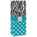 Dots & Zebra Wine Gift Bags - Gloss (Personalized)