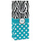 Dots & Zebra Wine Gift Bag - Matte - Main