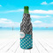 Dots & Zebra Zipper Bottle Cooler - LIFESTYLE