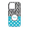 Dots & Zebra iPhone 13 Pro Case - Back