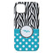 Dots & Zebra iPhone 14 Plus Tough Case - Back